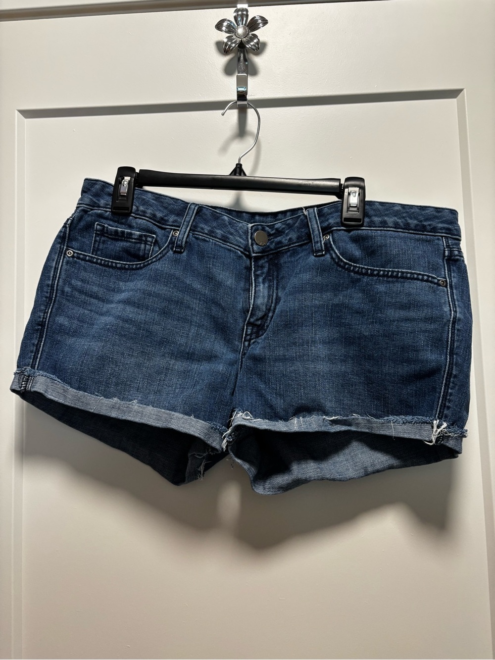 GAP Indigo Blue Rolled-Hem Women's Denim Shorts